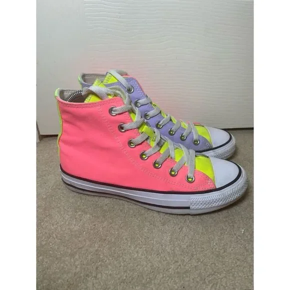 Converse Chuck Taylor Electric Blush Multicolor - Size US Mens 4 Women 6 169105F - Picture 1 of 8